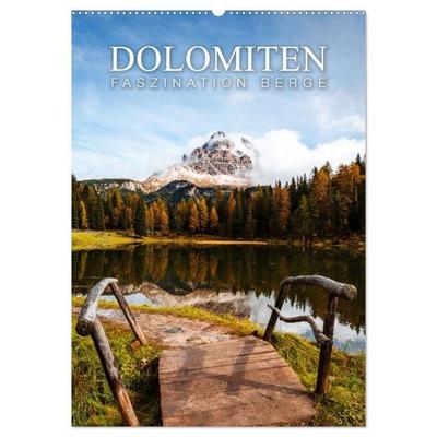 Die Dolomiten - Berge, die begeistern (Wandkalender 2026 DIN A2 hoch), CALVENDO Monatskalender