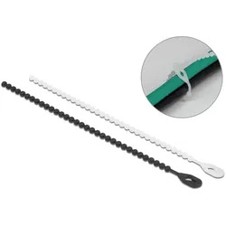 DELOCK Blitzbinder wiederverwendbar L 180 x B 3,6 mm 100 Stk