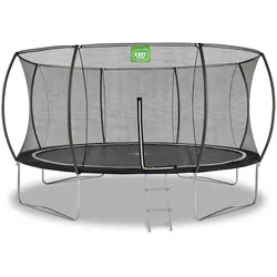 EXIT Black Edition Trampolin ø427cm - schwarz