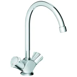 GROHE Costa Zweigriff-Spültischarmatur, Ausladung 182mm, schwenkbar, 31831001