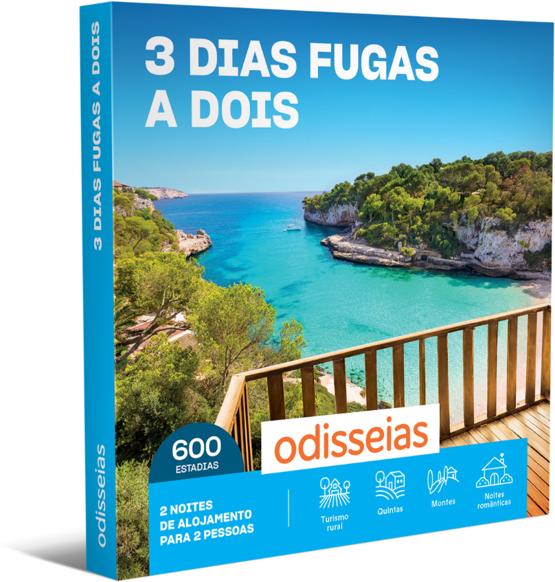 3 Dias Fugas a Dois   600 Hotéis