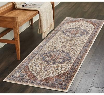 Nourison Reseda Persian Medallion Area Rug
