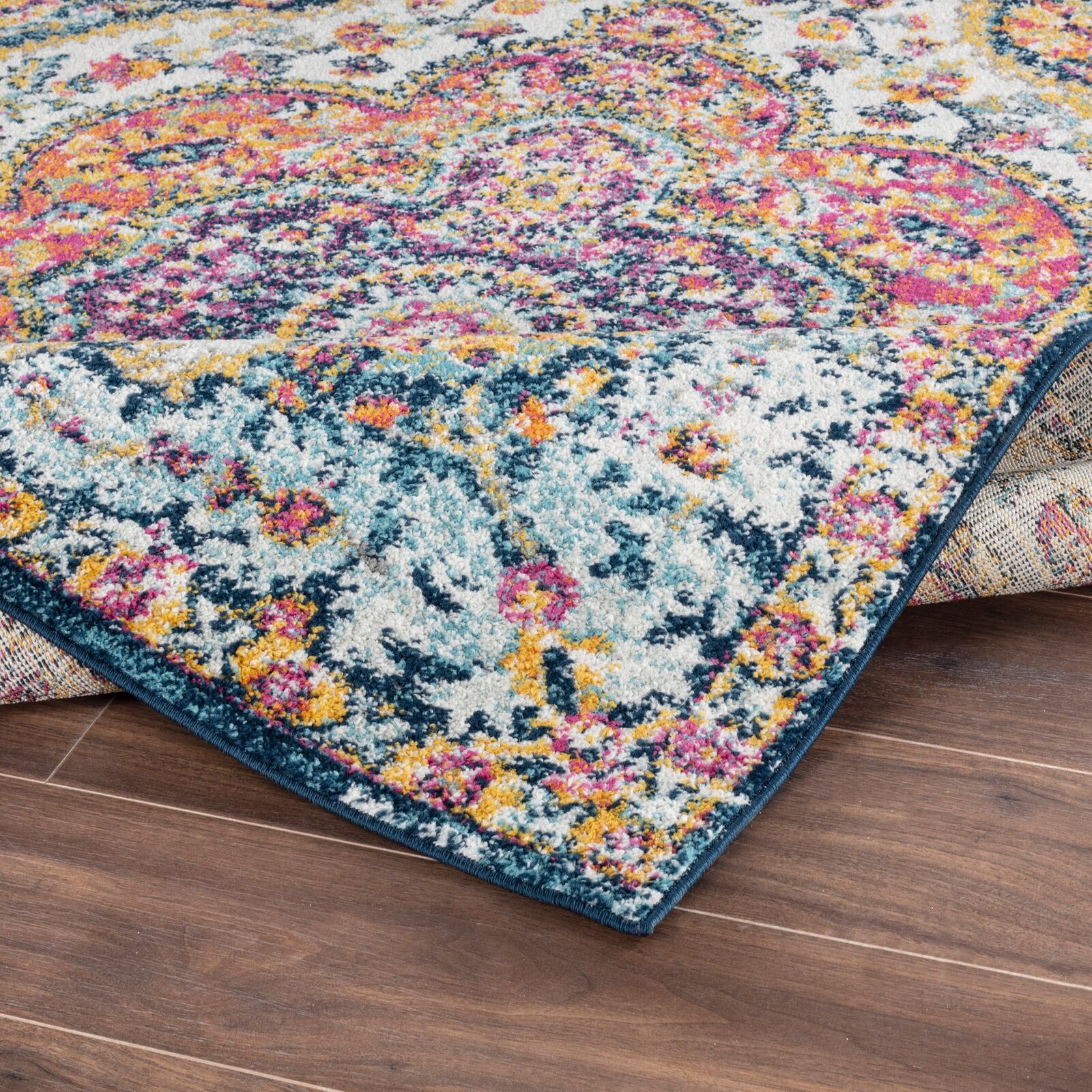 Teppich LIVABLISS "RABAT", bunt (mehrfarbig), B:80cm H:10,7mm L:230cm, Polypropylen, Teppiche, Teppich mehrfarbig B : 80cm 1 Stk., 10,7mm, L: 230cm