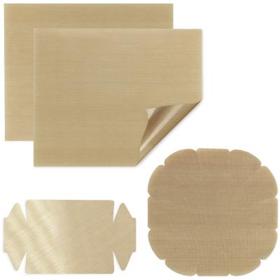 Backmatte MAXIMEX "Antihaft-Zuschnitt", braun, B:36cm L:42cm, Kunststoff, Backunterlagen, für runde und eckige Backformen, wiederverwendbar
