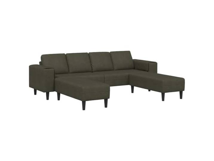 IBUQDDV Wohnzimmer Couch 3 STK. Olivegrün Minimalistisches Design, Sperrholz-Basis, Polyesterbezug, Schaumkissen, veredelte Armlehnen, einfacher Aufbau