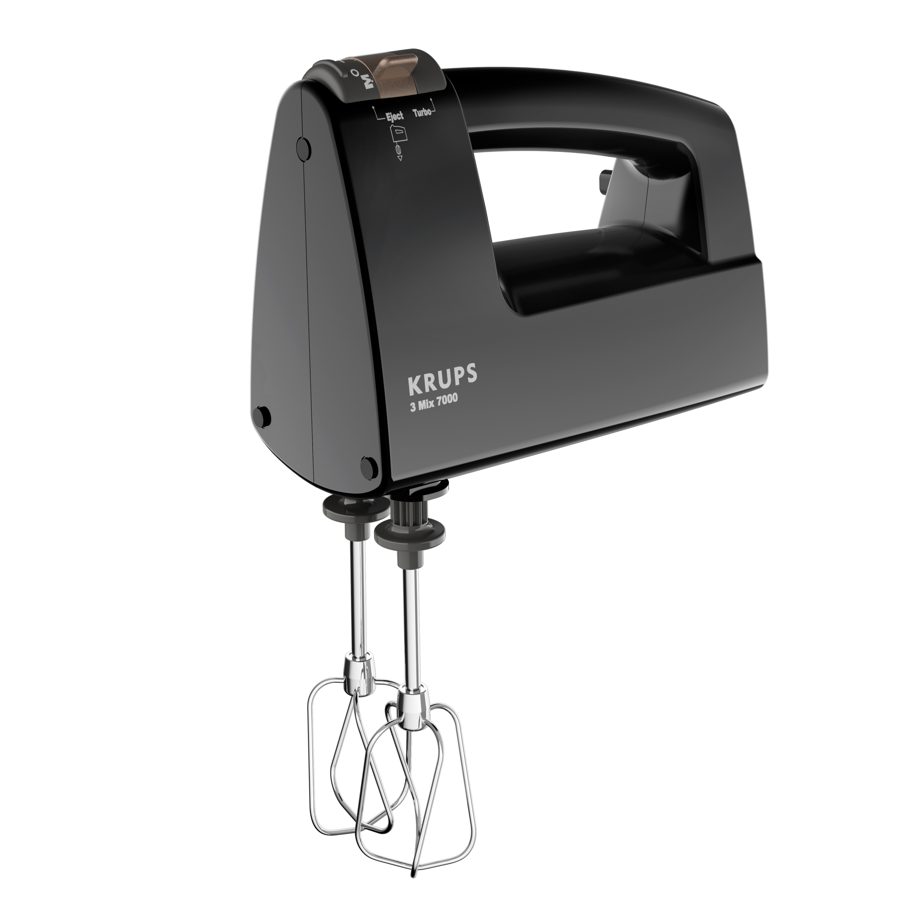Krups F60858 3Mix 7000 Handmixer 60 Jahre Edition 500 Watt schwarz