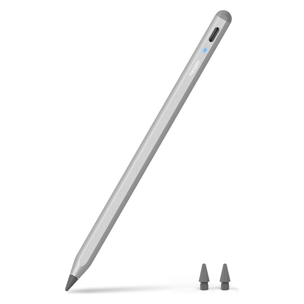 Metapen Rysik Rysik aktywny A8 V4 stylus do iPada USB-C - szary (78037443)