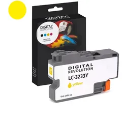 Kompatible Tinte ersetzt Brother LC-3233Y  yellow