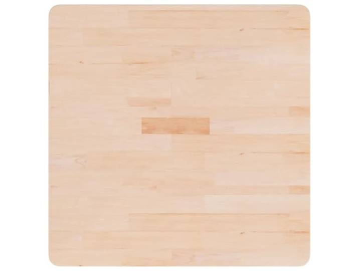KLGBNCVE Massivholz Tischplatte Quadratisch 70x70x4 cm Eiche Unbehandelte Oberfläche, Rustikales Design, Für Couchtisch, Beistelltisch, Bartisch, Regal