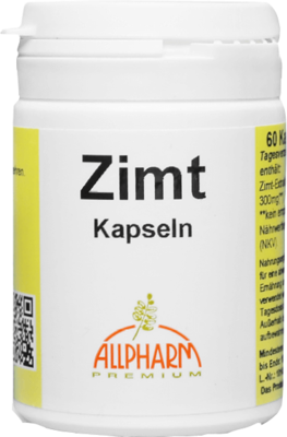 ALLPHARM Vertriebs GmbH ZIMT KAPSELN 29.6 g 04217357