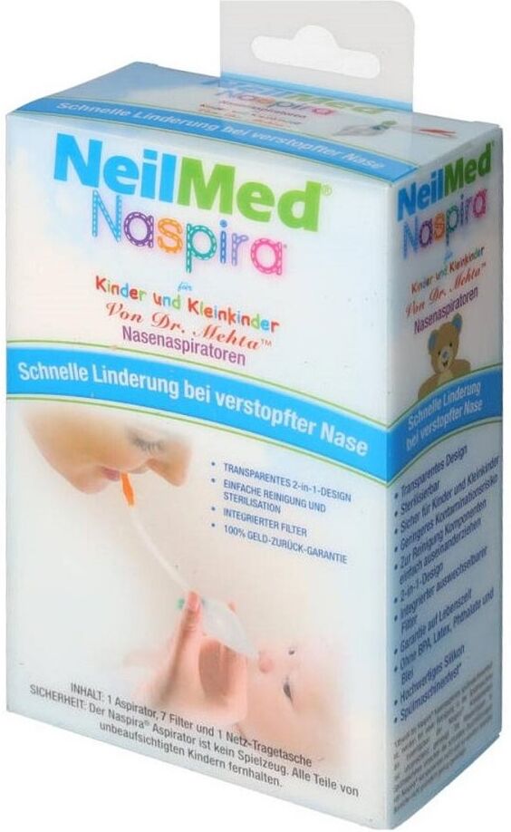 NeilMed® Naspira® Nasensauger für Babys 1Pck