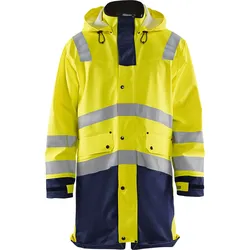 Blakläder High Vis Regenmantel 4326 2005 Level 3 in zwei Farben - gelb/marineblau - L