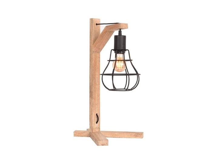 LABEL51 Tafellamp Drop, Mangohout - Zwart