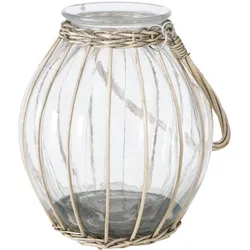 Windlicht VIANO (DH 22x26 cm) - transparent - DH 22x26 cm