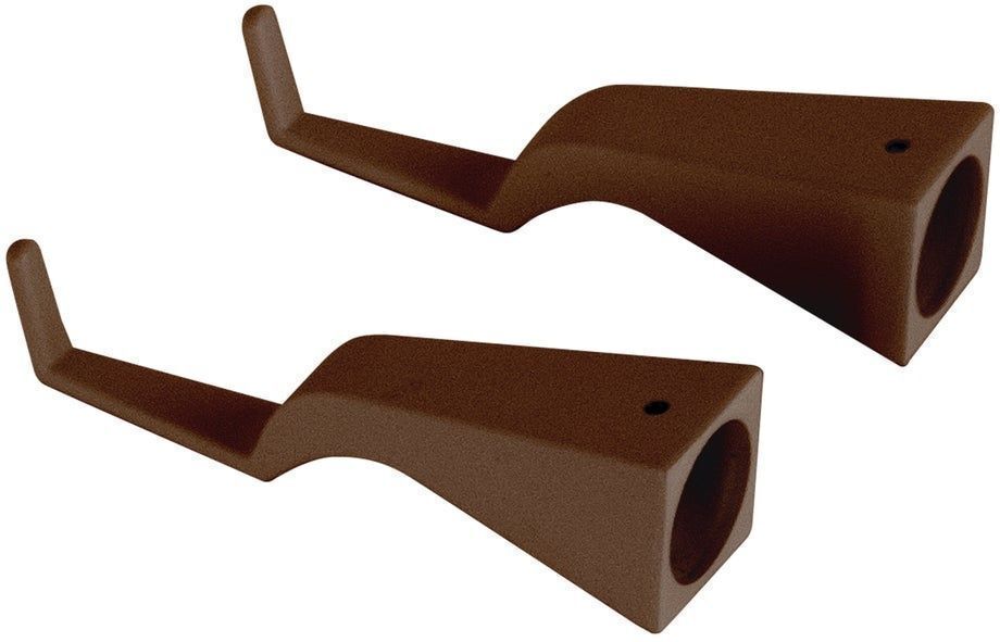 Zafferano Staffa parete orizzontale Pencil 10 x 3 cm Corten