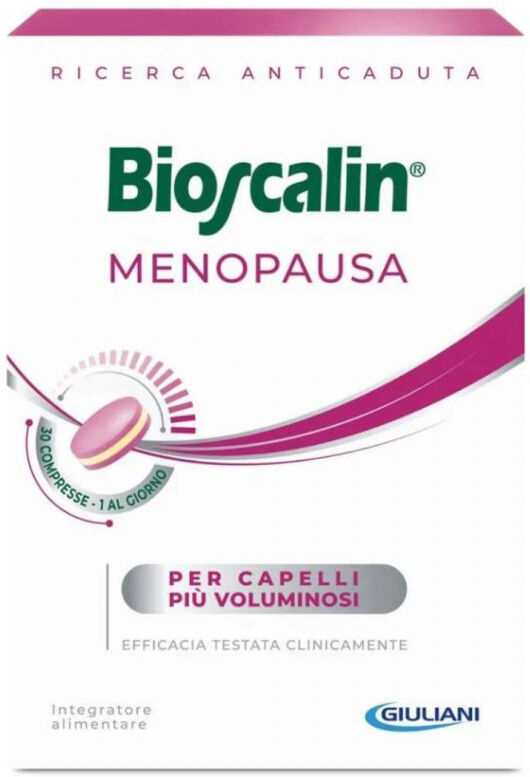 Giuliani Bioscalin Menopausa Integratore Capelli 30 Compresse