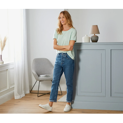 Tchibo - Mom-Jeans - Damen - Gr. 38 - dunkelblau