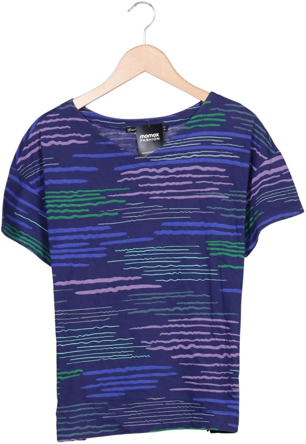 Gudrun Sjödén Damen T-Shirt, Mehrfarbig, Gr. S, Baumwolle - Second Hand