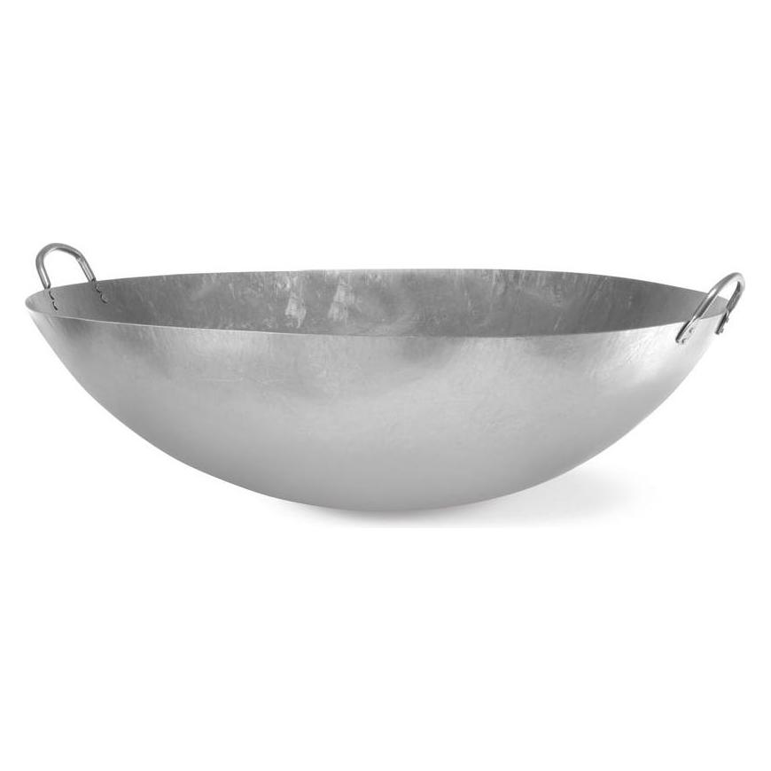 Hendi Riesen Wokpfanne mit Griffen (Edelstahl) (626504)