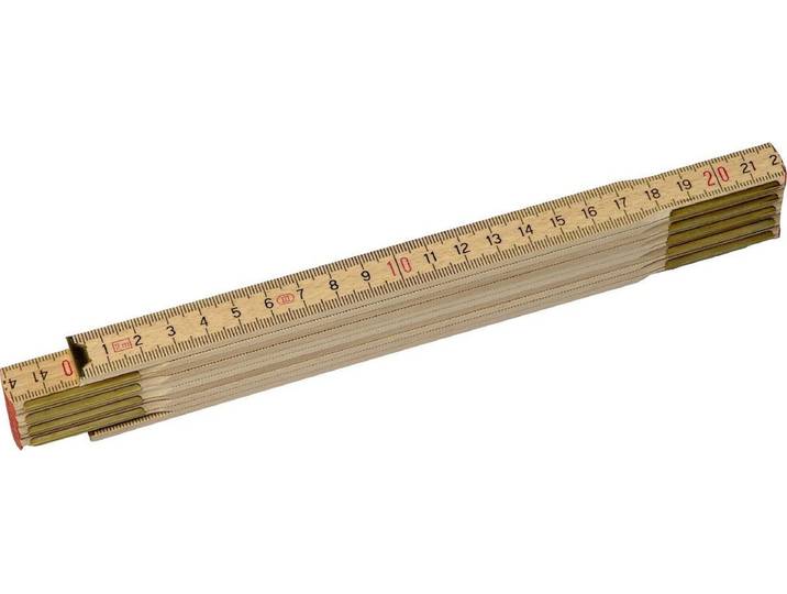 Stanley Duimstok 2m - Hout - Extra stevig - Neutraal