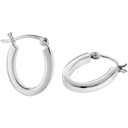 trendor 08782 Damen Ohrringe Silber 925 Creolen 18 mm
