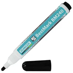 STANGER Whiteboard-Marker BestMark M240, schwarz 1.0 - 3.0 mm