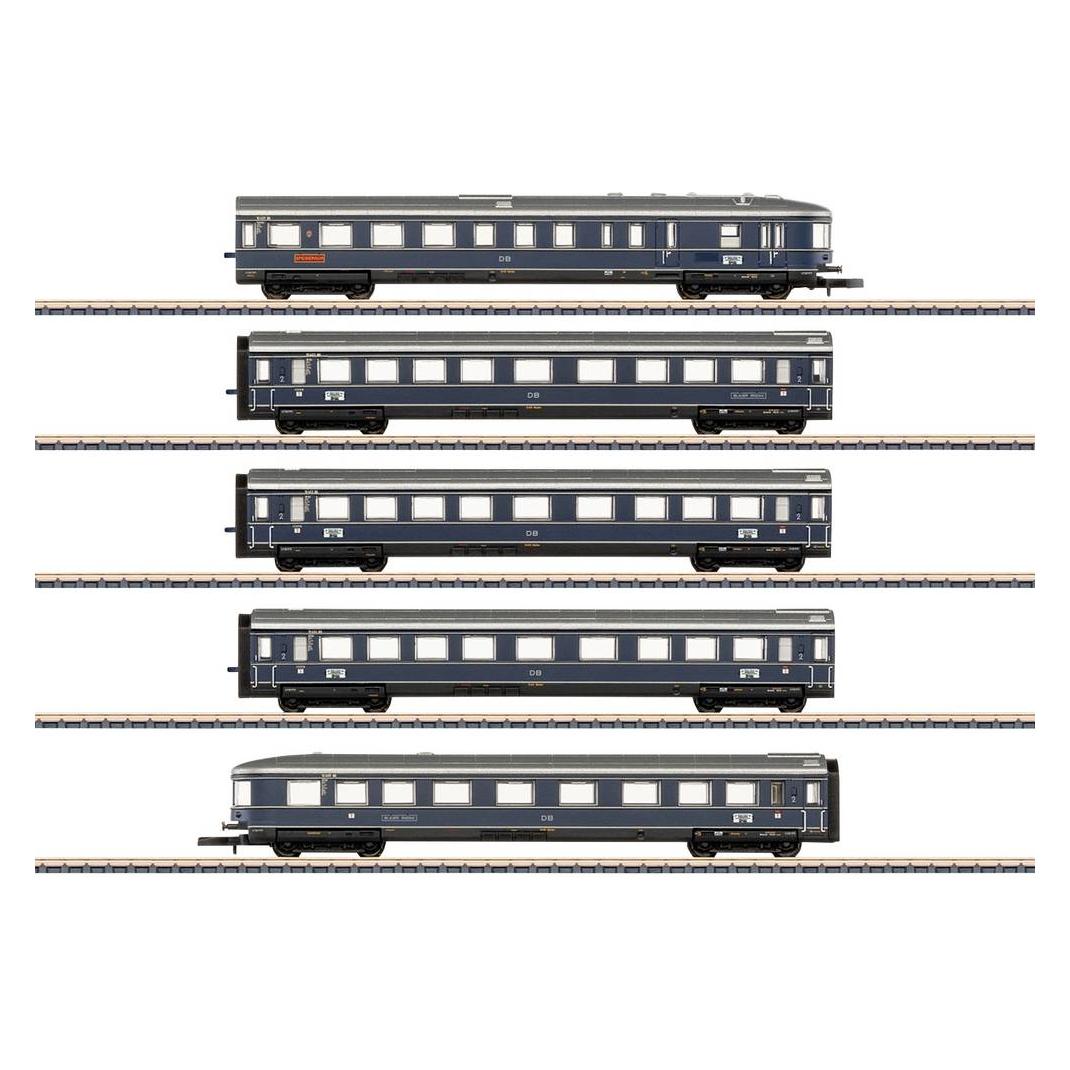 Märklin 087615 Z Wagenset Blauer Enzian DB, MHI (087615)