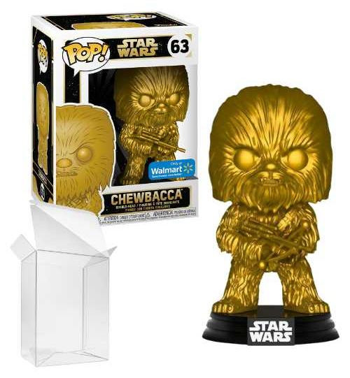 Funko Pop! Star Wars Chewbacca Gold 63 Special Edition Vinyl figuur