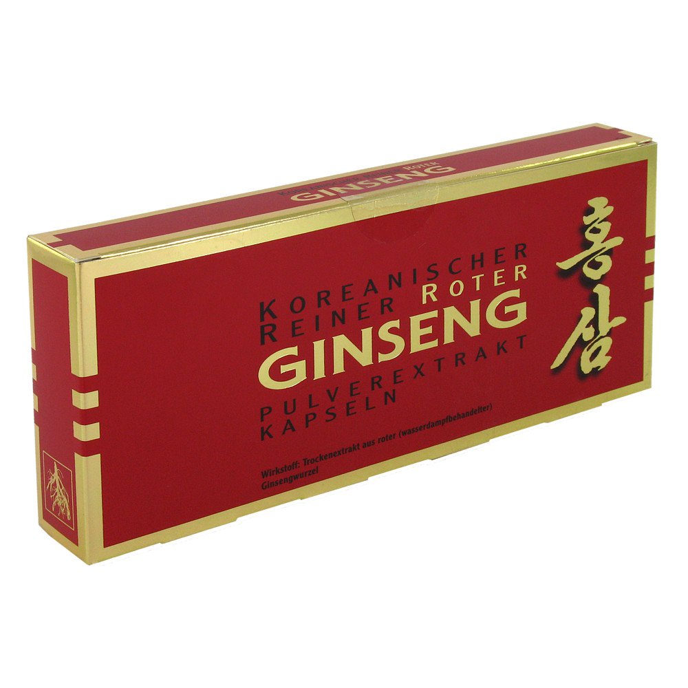 KGV Korea Ginseng Vertriebs GmbH Roter Ginseng Extrakt Kapseln 00434885