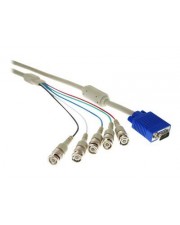 InLine VGA BNC Kabel 5x St an 15pol HD 5 m (17555)