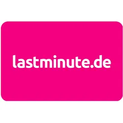 Lastminute Digitales Guthaben für