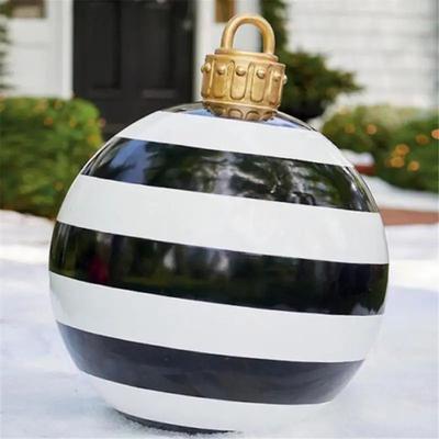 Uplift Treasures Giant Inflatable Christmas Decoration Ball For Outdoor Party Decor 7