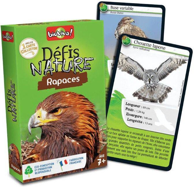 Bioviva Editions Défis Nature Rapaces