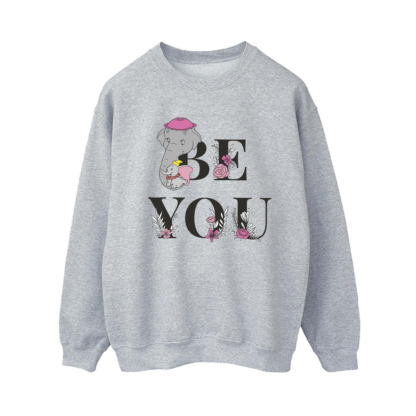 Disney Dames/Dames Dumbo Be You Sweatshirt (Sportgrijs)