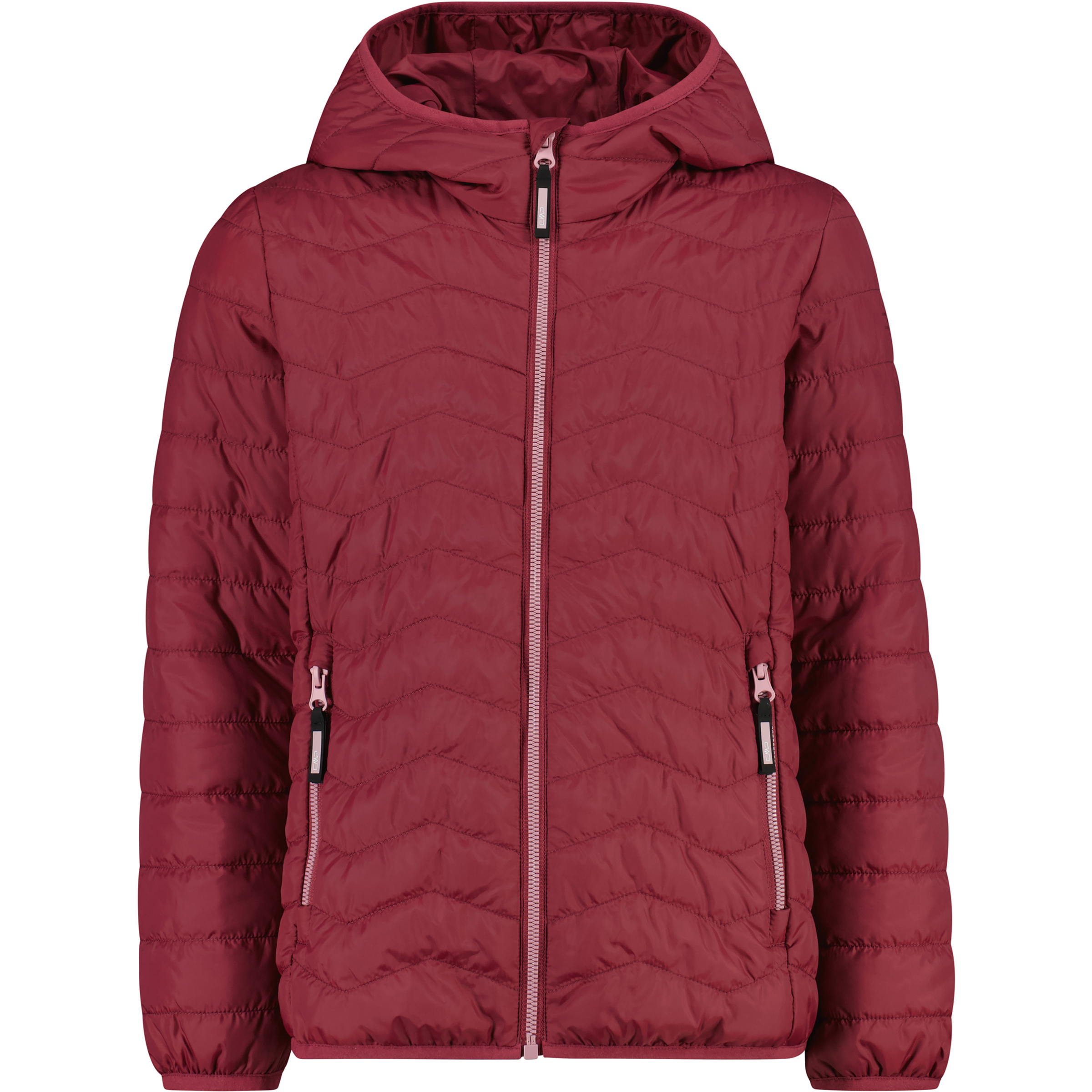 CMP Kinder Isolationsjacke rot Größe 176 Trekking Wasserabweisend Wasserabweisend