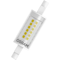 Osram LED Slim LINE R7s Stablampe 78mm 7W=60W warmweißes Licht