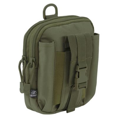 Gürteltasche BRANDIT "Brandit Accessoires Functional Molle Pouch", Gr. onesize, grün (olive), Polyester, unifarben, Taschen Gürteltasche