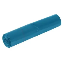 Viking Müllsäcke 180 L Zugband Blau LDPE (Polyethylen niedriger Dichte) 60 Mikron 5 Rollen à 10 Stück