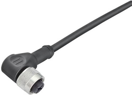 Binder 79-3434-37-04 Sensor-/Aktor-Steckverbinder, konfektioniert M12 Buchse, gewinkelt 5.00m Polzahl Sensoren: 4 1St.