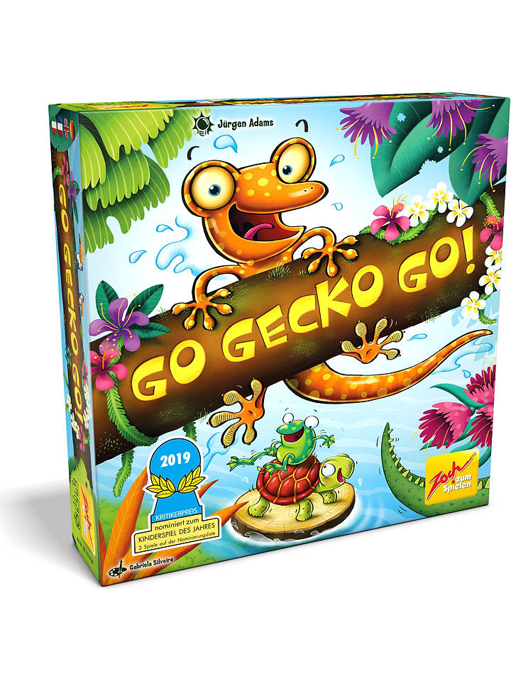 Noris Spiel "Go Gecko Go" - ab 6 Jahren - onesize