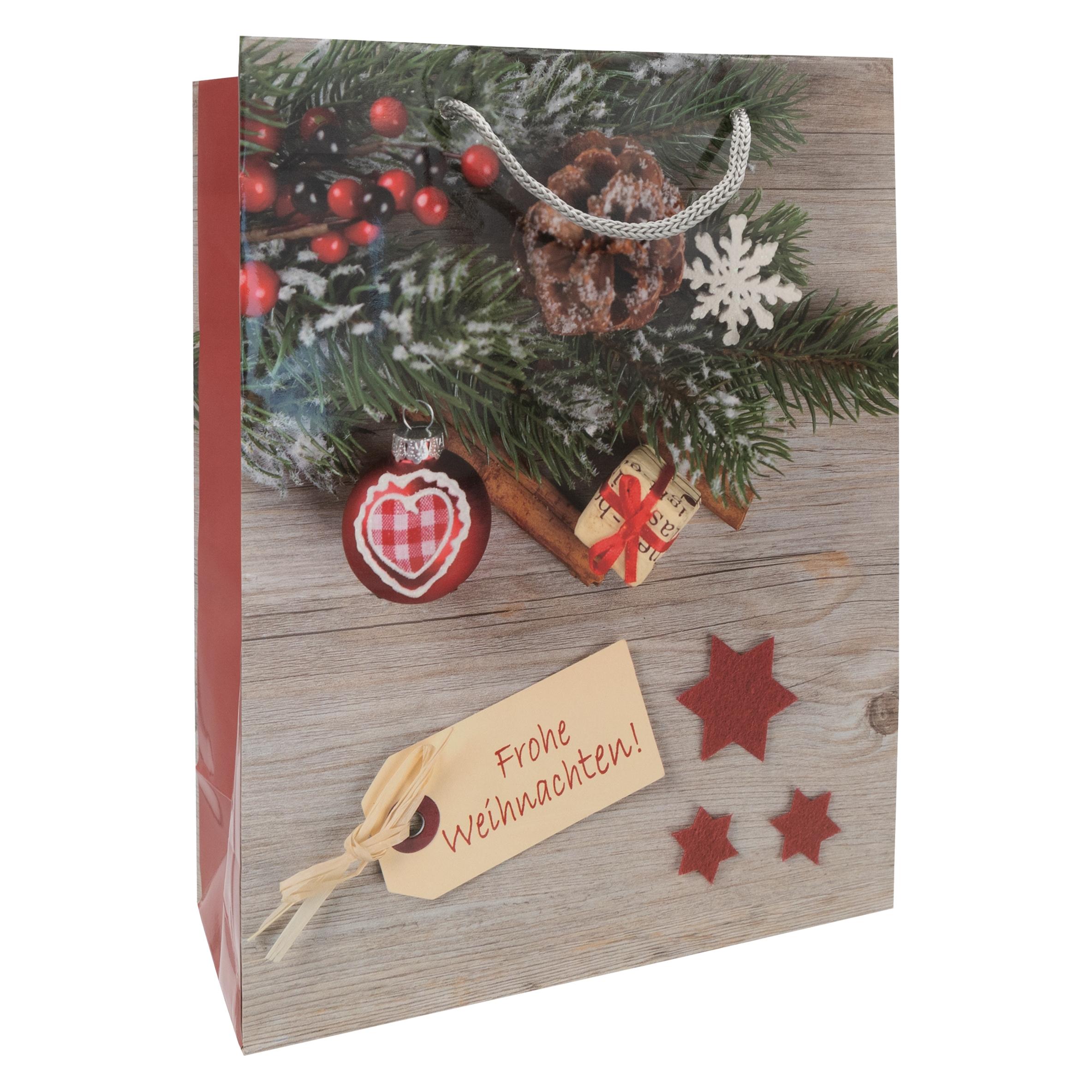 Idena Geschenktasche WH matt 16x11x6cm FSC-Mix (1x) (22692033)