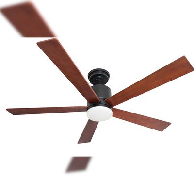 Pepeo DC Deckenventilator Tibu Schwarz 132 mit LED 132
