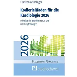 KodierleitfadenfürdieKardiologie2026, Fachbücher von Lutz Frankenstein, Tobias Täger