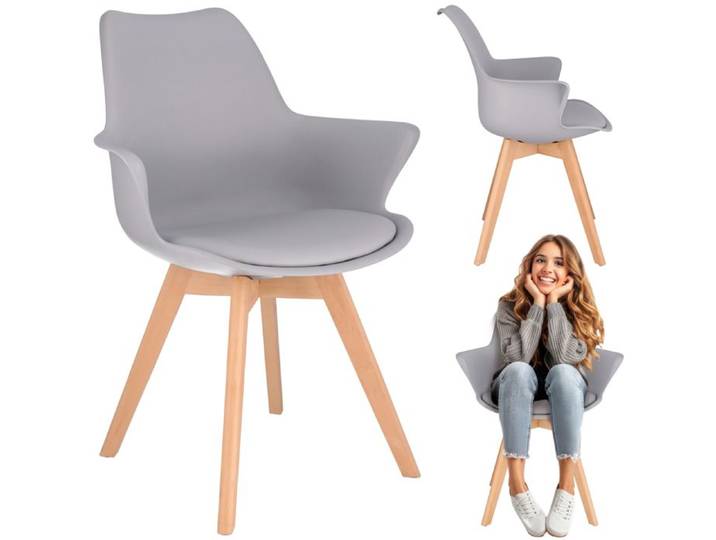 Chaise ORLEAN grise