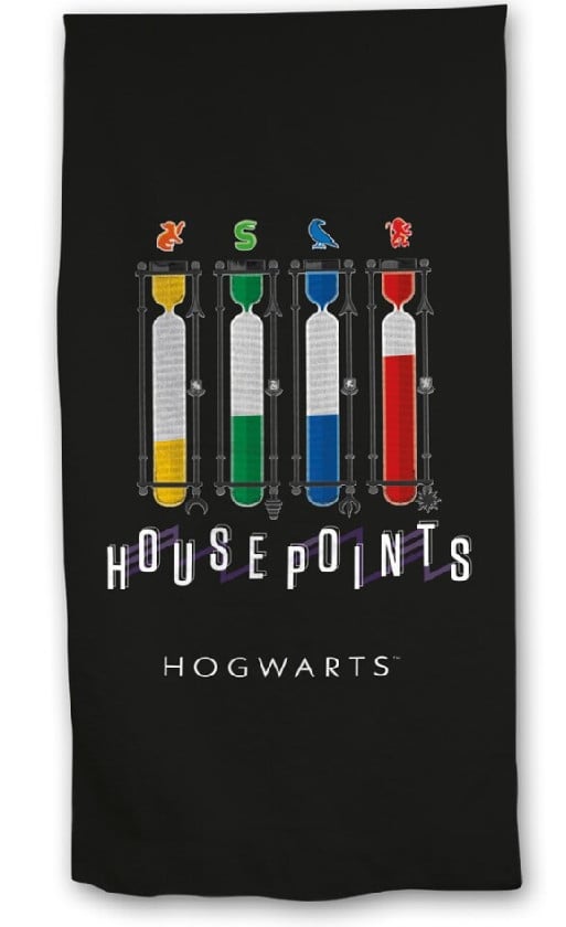 Disney Harry Potter Strandlaken House Points 70 x 140 cm