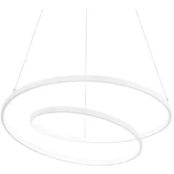 Ideal lux I304540 LED Pendelleuchte OZ | 48W integrierte LED-Quelle | 5300lm | 3000K