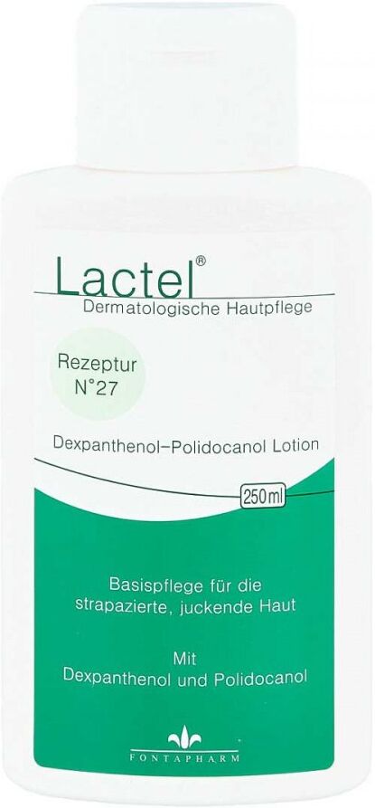 Lactel Nummer 2 7 5% Dexpanthenol und Polidocanol Lotion