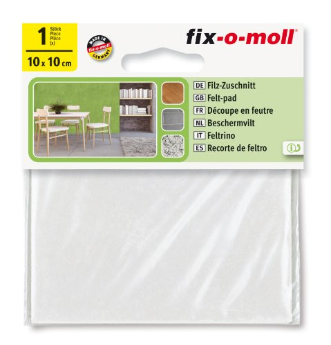 Fix-O-Moll zelfklevende viltplaat wit