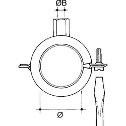 Niedax Rohrbefestigung PCH-4850