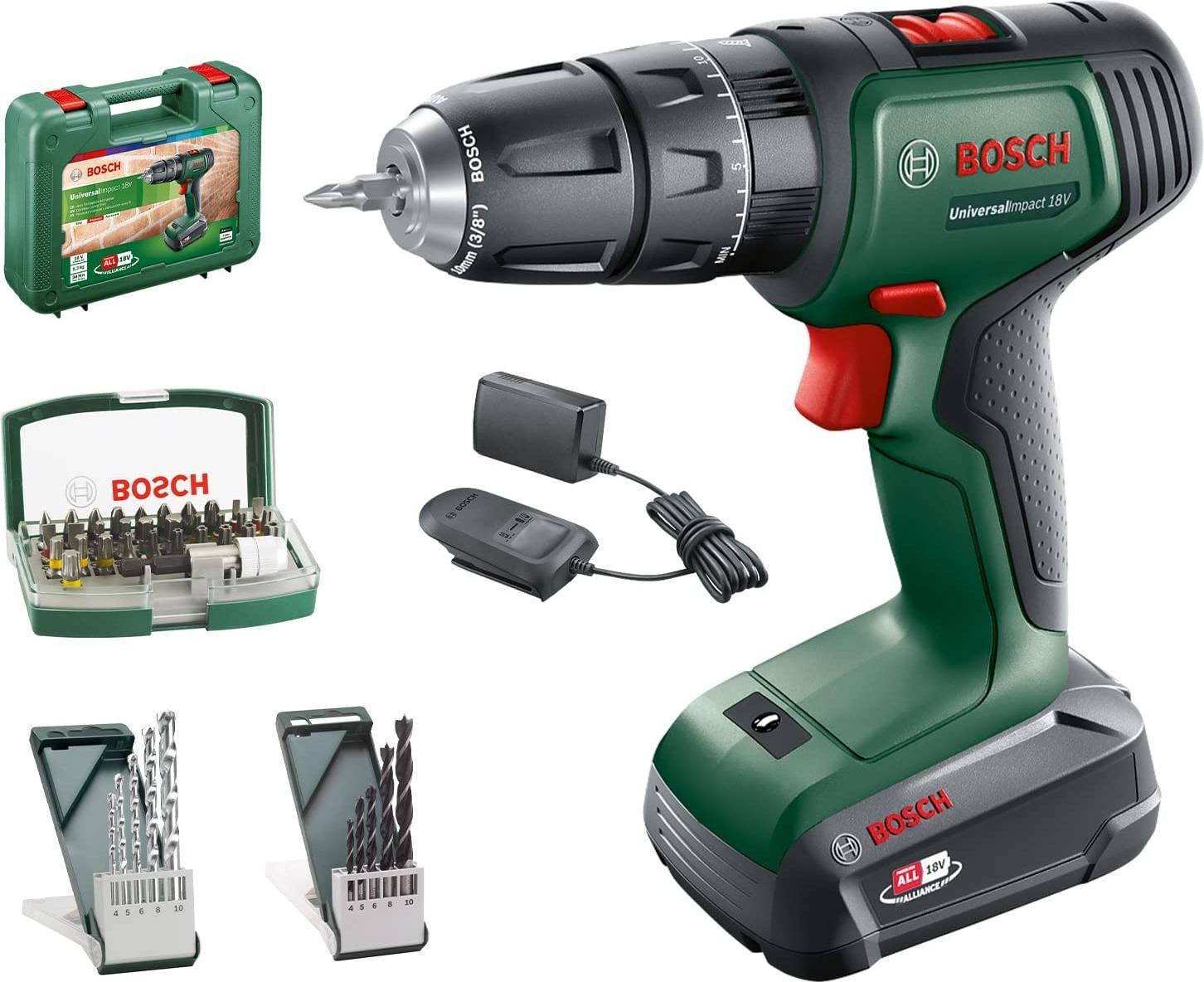 Bosch UniversalImpact 18V Accuschroefboormachine met accu